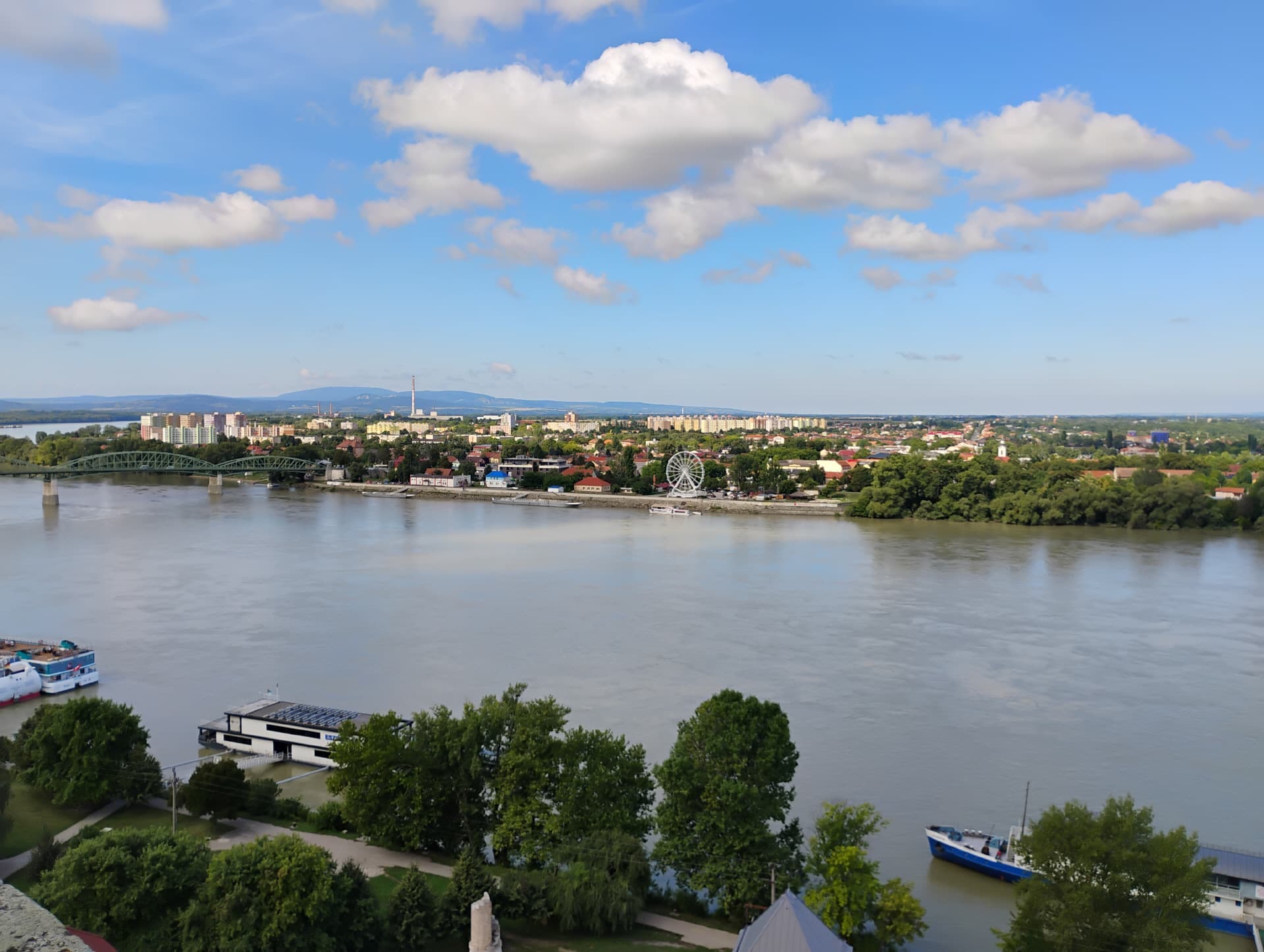 Blick auf Esztergom